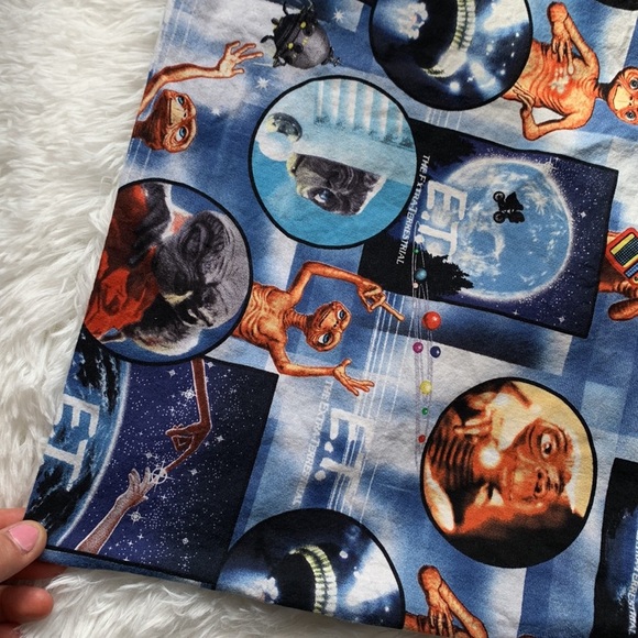 Vintage E.T. The Extra Terrestrial Handmade Standard Pillow Case - Picture 2 of 4